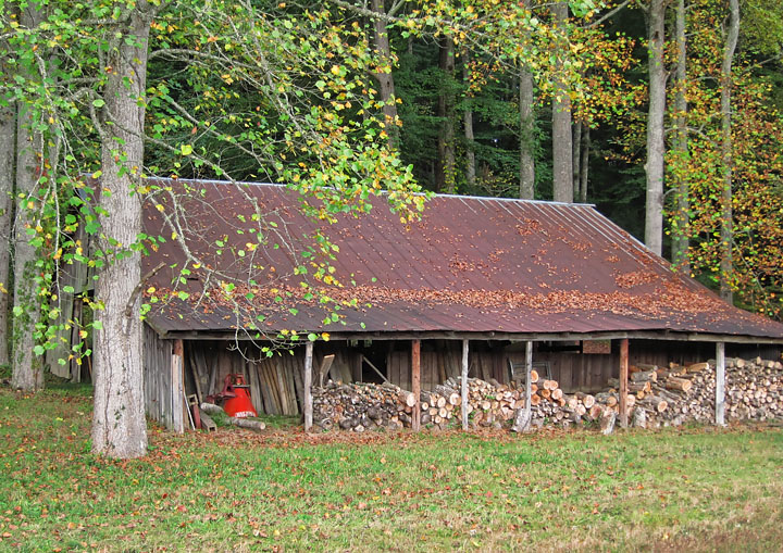 Barn-firewood